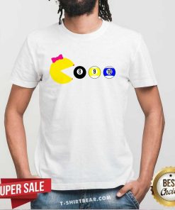 Good Mrs Nom Nom Billiards Pacman T-Shirt