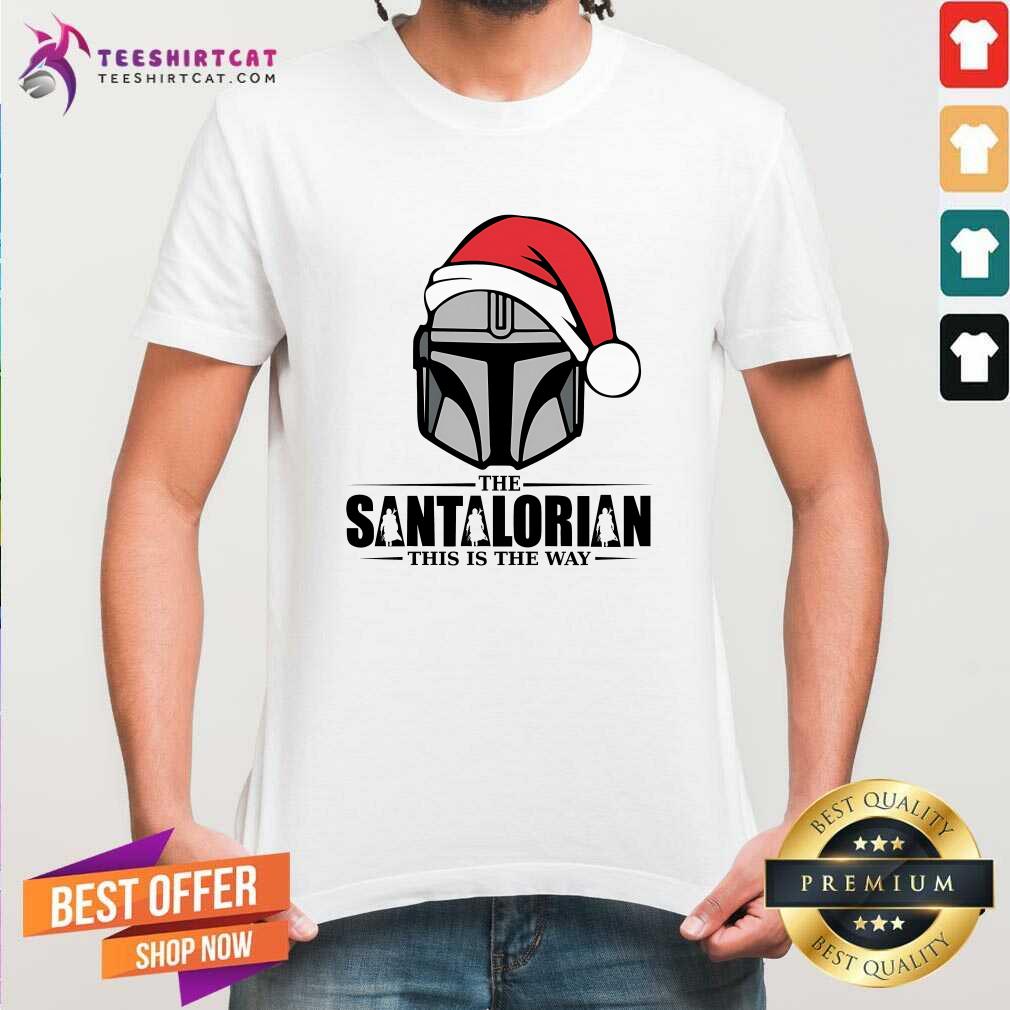 Shirt Good The Santalorian Star Wars Christmas T-Shirt