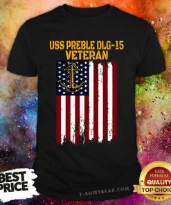 Good USS Preble DLG 15 Destroyer Father's Day Veteran's Day Cute T-Shirt