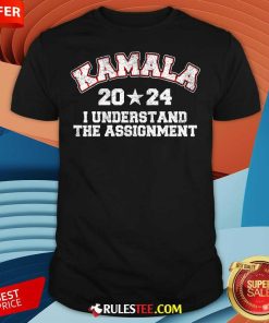Good Vintage Kamala Waltz 2024 Harris I Understand The Assignment T-Shirt