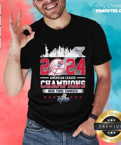 Hot 2024 American League Champions New York Yankees T-Shirt