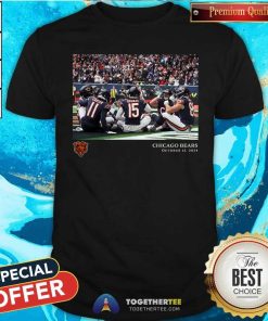 Hot Black Chicago Bears NFL Flash Features Week 6 T-Shirt