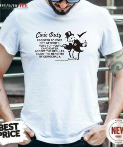 Hot Civic Duty Card 1776 Founders Group T-Shirt