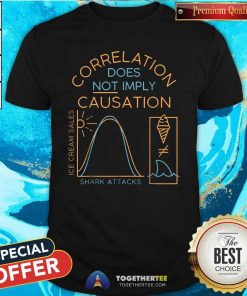 Hot Correlation Does Not Imply Causation T-Shirt