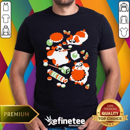 Hot Cute Trick Or Squeak Halloween T-Shirt