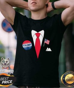 Hot Easy Tie And Suit Trump Donald Support Donald Trump President T-Shirt