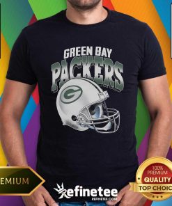 Hot Green Bay Packers Gradient Helmet T-Shirt