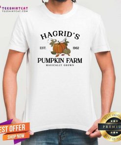 Hot Hagrid's Pumpkin Farm Est 1962 Thanksgiving Fall T-Shirt