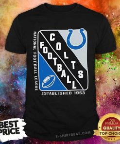 Hot Indianapolis Colts Starter Shield Logo T-Shirt