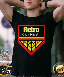 Hot Join The Retro Retreat Army T-Shirt