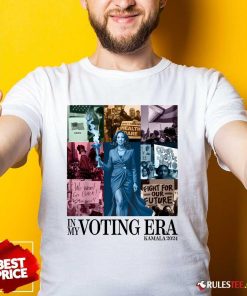 Hot Kamala Harris 2024 In My Voting Era Madam President T-Shirt