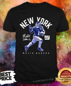 Hot Malik Nabers New York Giants Stiff Arm T-Shirt