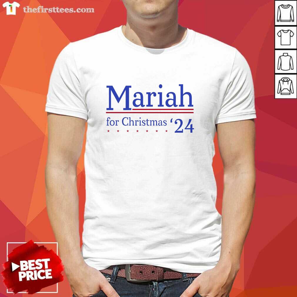 Shirt Hot Mariah For Christmas 2024 Christmas T-Shirt
