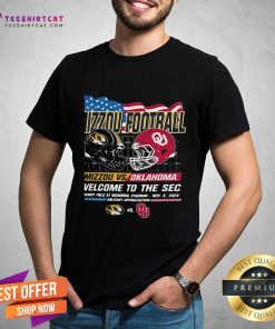 Hot Mizzou Football Mizzou Vs Oklahoma Welcome To The Sec Faurot Field T-Shirt