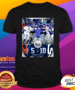 Hot New York Mets 5-10 Los Angeles Dodgers Final NLCS 2024 T-Shirt