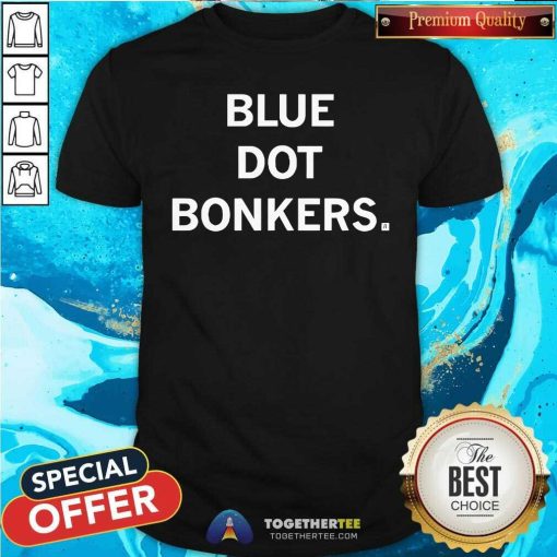 Hot Raygun Blue Dot Bonkers T-Shirt