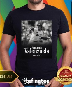 Hot RIP Fernando Valenzuela 1960-2024 Los Angeles Dodgers Baseball T-Shirt
