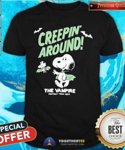 Hot Snoomfies Creepin Around Creature Of The Night The Vampire T-Shirt