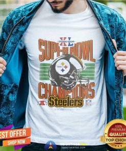 Hot Steel City Football Super Bowl Champions Steelers T-Shirt