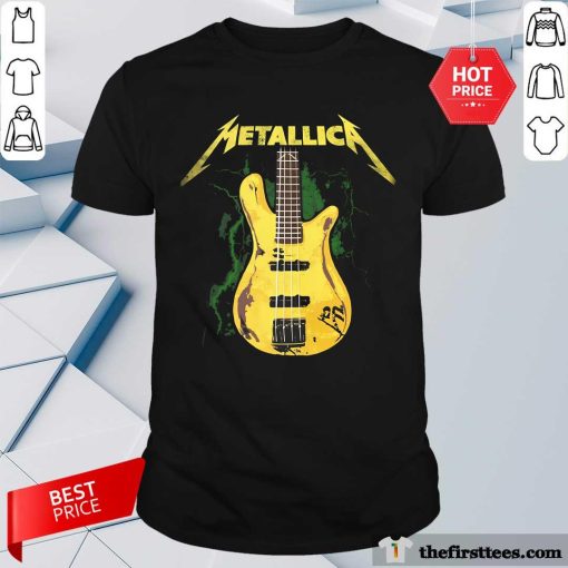 Nice Awesome Metallica Guitar T-Shirt