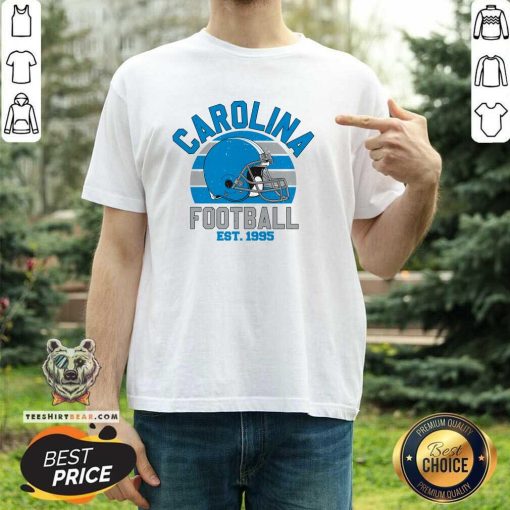Nice Carolina Football Est 1995 Team Supporter T-Shirt