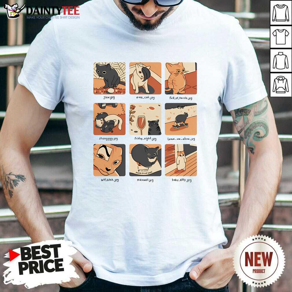Shirt Nice Cute Cat Meme T-Shirt