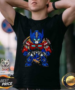 Nice Cute Chibi Optimus Prime T-Shirt