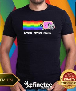 Nice Cute Nyan Nyan Nyan Cat T-Shirt