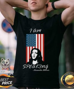Nice I Am Speaking Harris Pence VP Debate T-Shirt