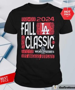 Nice Los Angeles Dodgers Majestic Threads 2024 World Series T-Shirt
