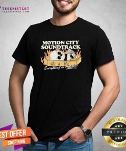 Nice Motion City Soundtrack Everything Is Alright Coffin T-Shirt