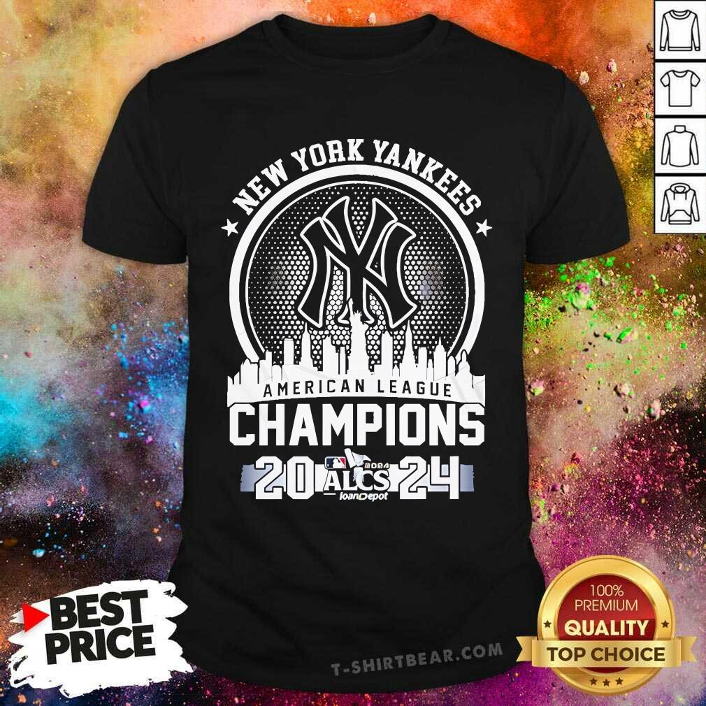 Shirt Nice New York Yankees American League Champions 2024 ALCS T-Shirt
