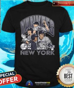Nice New York Yankees Multi Player MLB T-Shirt