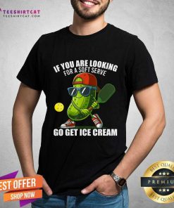 Nice Pickleball Cucumber Pickle Pickleball Graphic T-Shirt