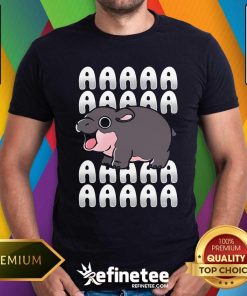 Nice Screaming Hippo T-Shirt
