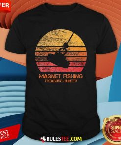Nice Sunset Magnet Fishing T-Shirt