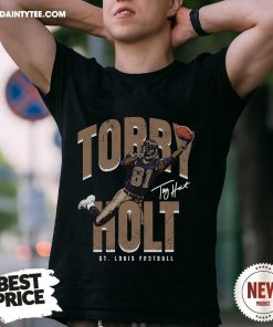 Nice Torry Holt St Louis Player Name T-Shirt