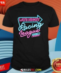 Official 1320video Late Night Racing League Neon T-Shirt