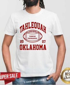 Official 2007 Turnpike Troubadours X Oxford Pennant Football T-Shirt