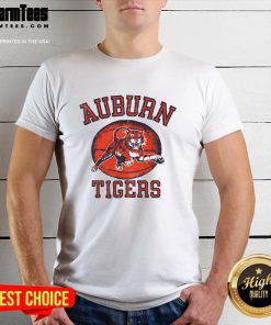 Official Auburn Tigers Vintage Basketball T-Shirt