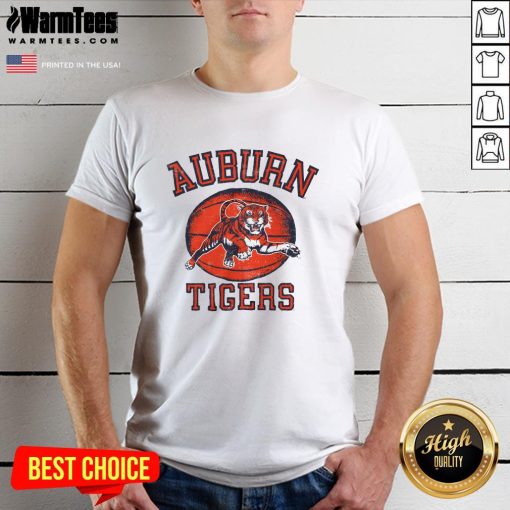Official Auburn Tigers Vintage Basketball T-Shirt
