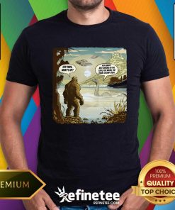 Official Bigfoot Conversation With Loch Ness Monster T-Shirt
