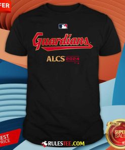 Official Cleveland Guardians 2024 American League Champions Locker Room T-Shirt