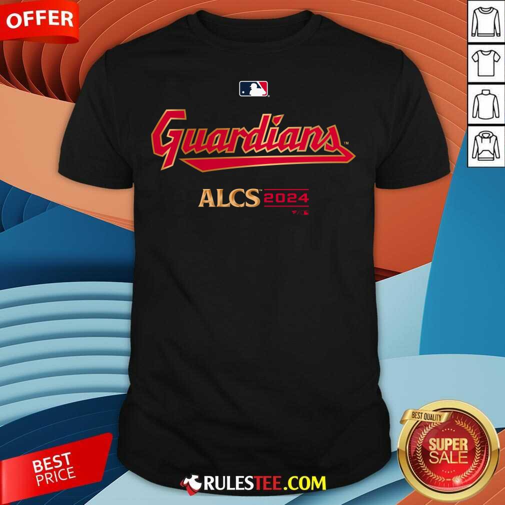 Shirt Official Cleveland Guardians 2024 American League Champions Locker Room T-Shirt