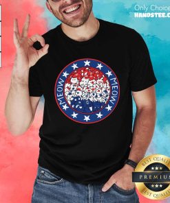 Official Cute I Voted Cats Meow Meow T-Shirt