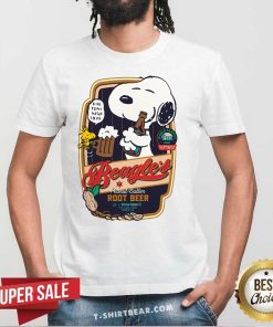 Official Cute Peanuts Snoopy Beagle's Root Beer T-Shirt