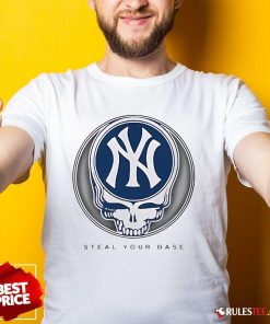 Official Grateful Dead X New York Yankees Steal Your Base T-Shirt