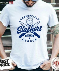 Official Haddonfield Slashers 1978 League T-Shirt