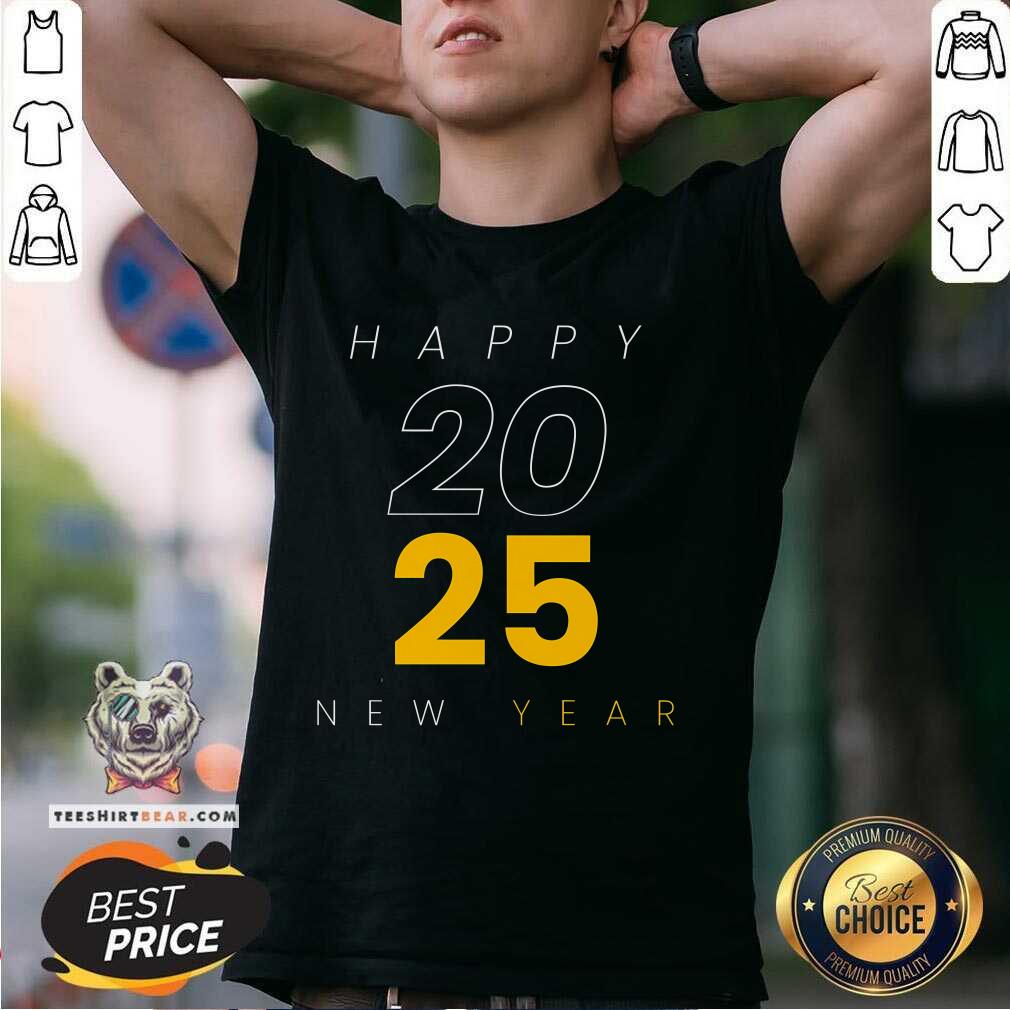 Shirt Official Happy New Year 2025 T-Shirt