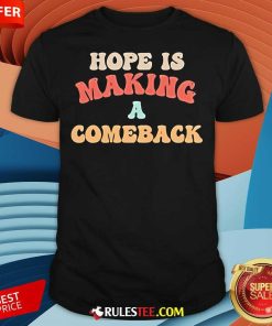 Official Hope Is Making A Comeback Kamala Harris Walz Walz Vintage T-Shirt